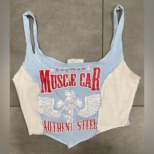 FINAL PRICE 💚 EUC January 7 Graphic tank top size Small